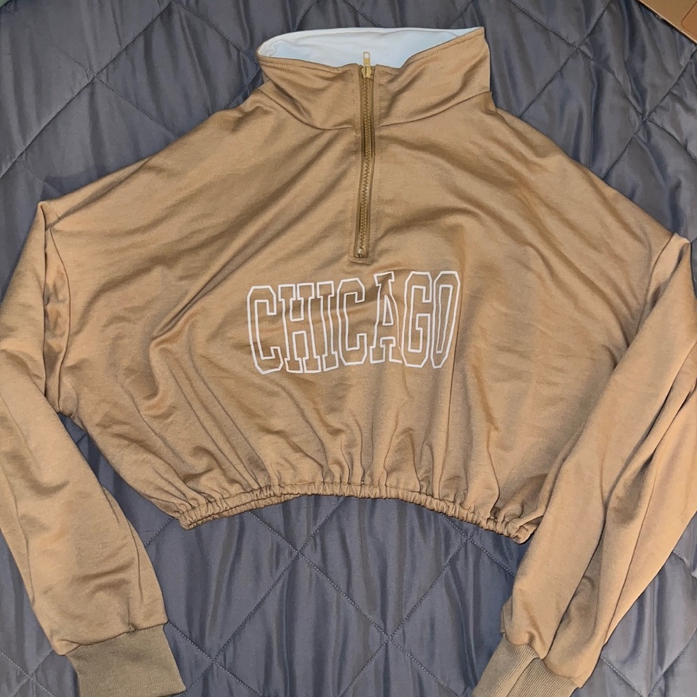 Chicago Crop top sweater